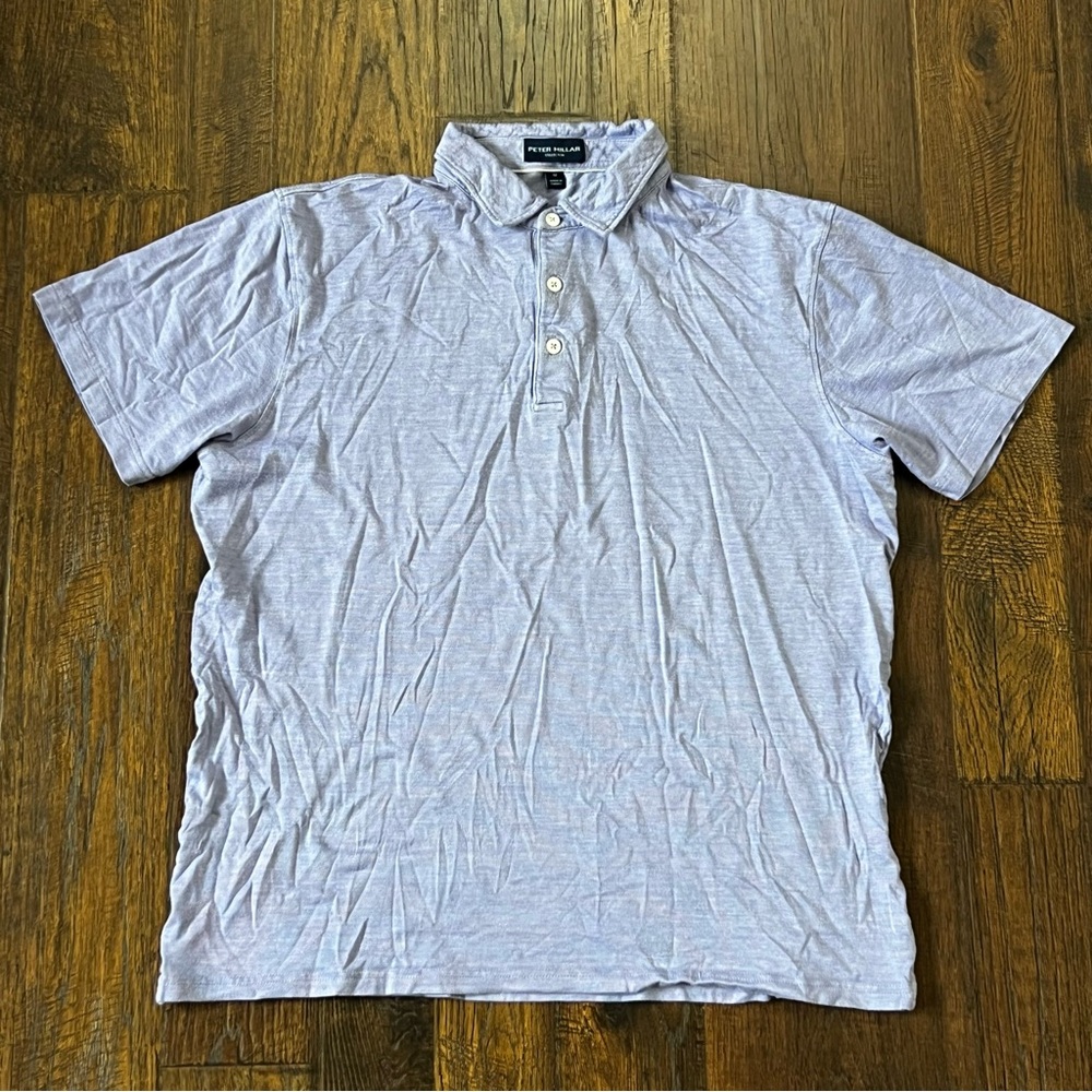 Peter Millar Collection Purple Polo Golf Shirt | Men’s Size Medium